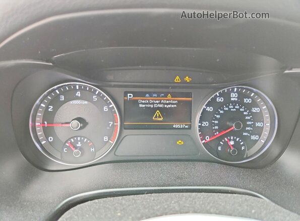 3KPF54AD0NE510481 2022 KIA FORTE White Instrument cluster view