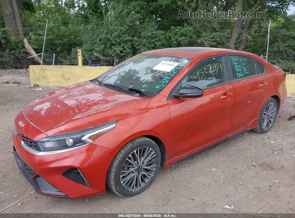 3KPF54AD1NE475904 2022 KIA FORTE Orange Przód lewy