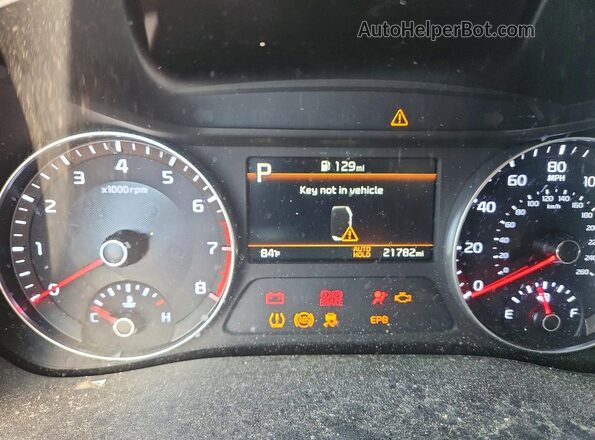 3KPF54AD1RE749740 2024 KIA FORTE Red Вид щитка приладів