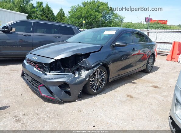 3KPF54AD1RE756669 2024 KIA FORTE Black Առջևի ձախ երեք քառորդ տեսարան