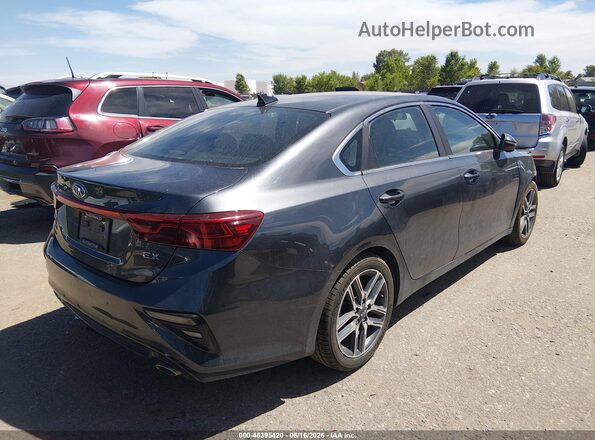3KPF54AD2KE033449 2019 KIA FORTE Gray Задня права чверть