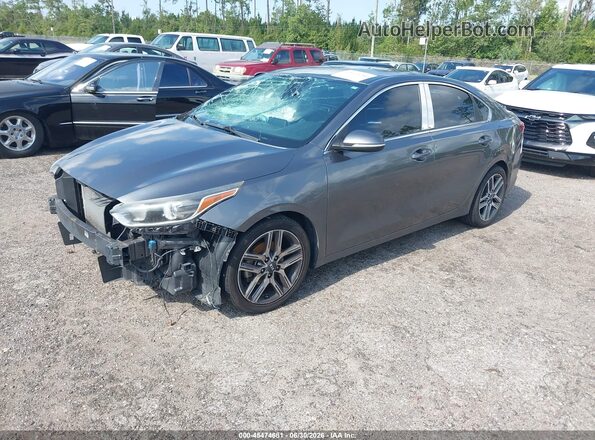 3KPF54AD2LE225455 2020 KIA FORTE Серый Передняя левая четверть