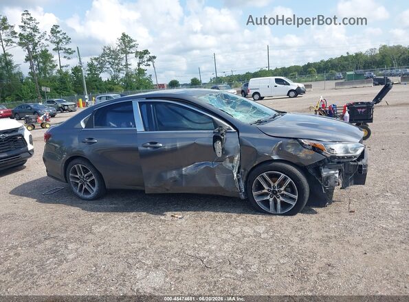 3KPF54AD2LE225455 2020 KIA FORTE Серый Вид задней части салона