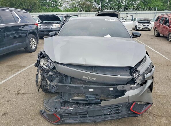 3KPF54AD2NE429787 2022 KIA FORTE Серый Вид спереди