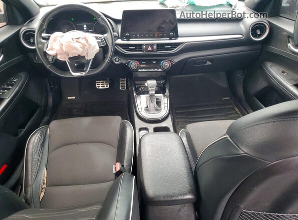 3KPF54AD2NE429787 2022 KIA FORTE Серый Вид панели приборов