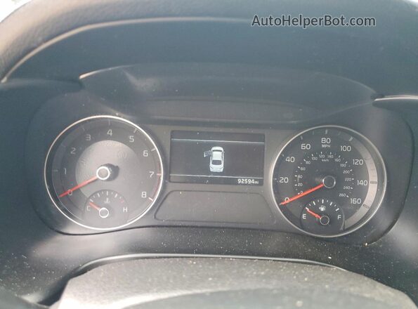 3KPF54AD2NE429787 2022 KIA FORTE Серый Вид щитка приборов