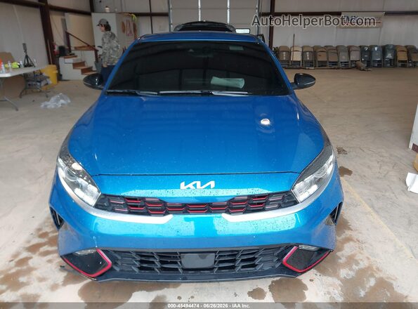 3KPF54AD2PE533540 2023 KIA FORTE Blue Widok zestawu wskaźników
