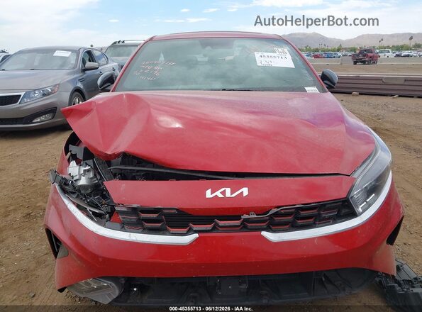 3KPF54AD2RE824140 2024 KIA FORTE Бордовый Вид спереди