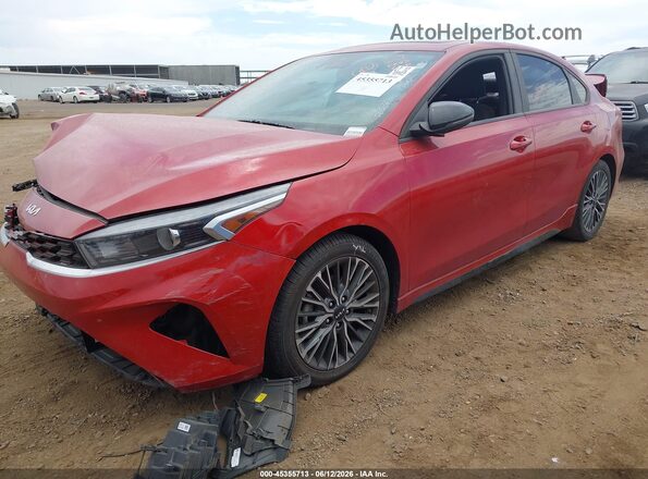 3KPF54AD2RE824140 2024 KIA FORTE Бордовый Передняя левая четверть