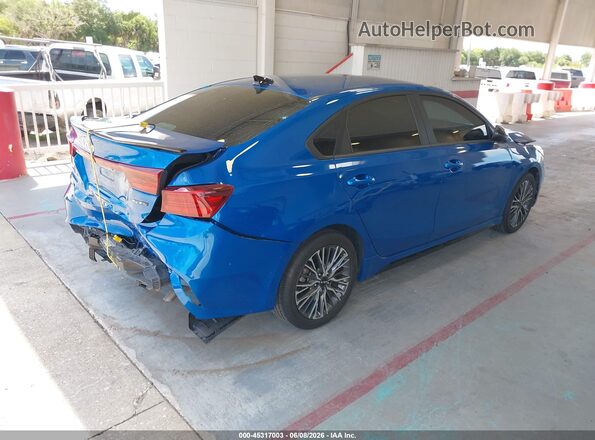 3KPF54AD3RE719560 2024 KIA FORTE Blue Trasero derecho