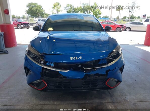 3KPF54AD3RE719560 2024 KIA FORTE Blue Vista del cuadro de instrumentos