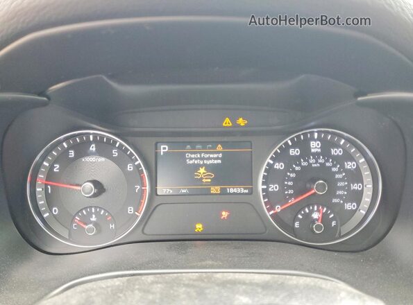 3KPF54AD3RE746208 2024 KIA FORTE Gray Instrument cluster view
