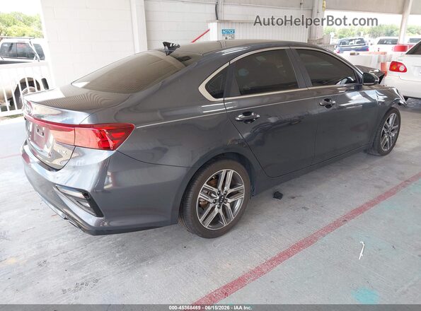 3KPF54AD4LE210312 2020 KIA FORTE Gray უკანა მარჯვენა