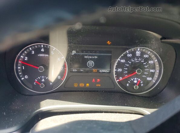 3KPF54AD4NE431217 2022 KIA FORTE Черный Вид щитка приборов
