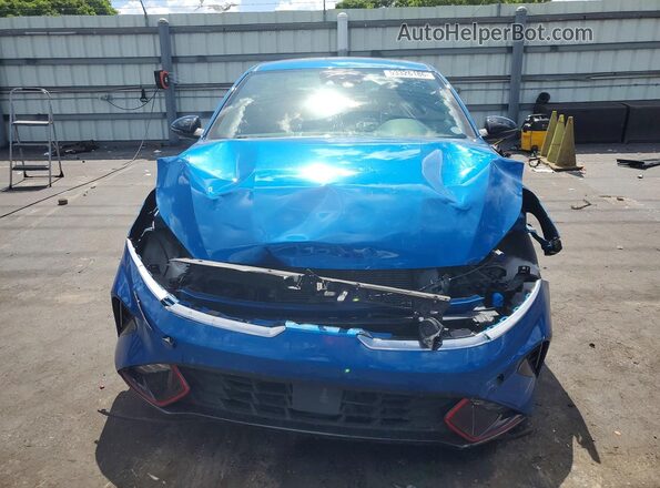 3KPF54AD4NE482197 2022 KIA FORTE Blue 