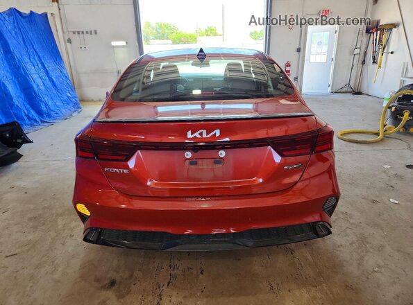 3KPF54AD4PE549190 2023 KIA FORTE Orange უკანა ხედი