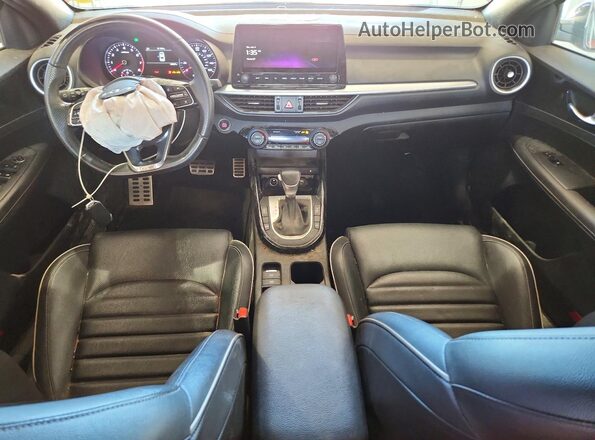 3KPF54AD4PE549190 2023 KIA FORTE Orange წინა პანელის ხედი