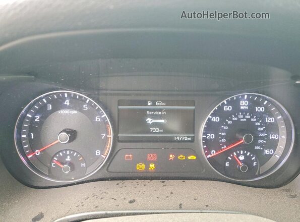 3KPF54AD4PE593013 2023 KIA FORTE White Սարքավորումների վահանակի տեսք