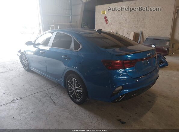 3KPF54AD4PE652593 2023 KIA FORTE Blue Задня ліва чверть