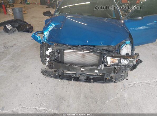 3KPF54AD4PE652593 2023 KIA FORTE Blue Вид спереду