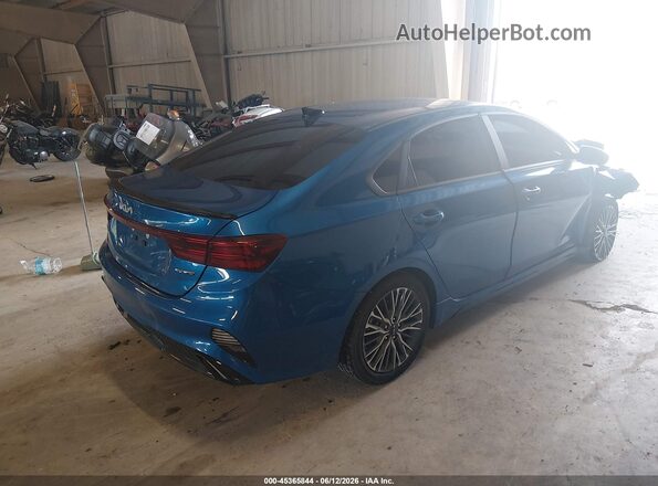 3KPF54AD4PE652593 2023 KIA FORTE Blue Задня права чверть