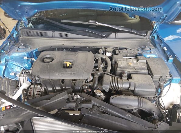 3KPF54AD4PE652593 2023 KIA FORTE Blue Вид ззаду