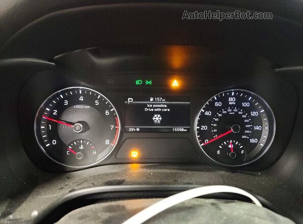 3KPF54AD4PE664954 2023 KIA FORTE Charcoal Instrument cluster view