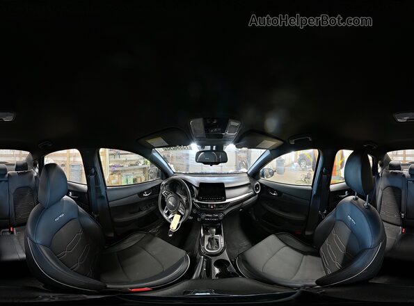 3KPF54AD4PE664954 2023 KIA FORTE Charcoal 360 interior view