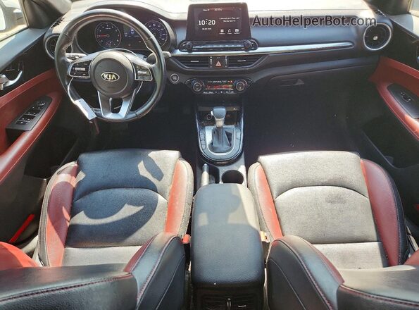 3KPF54AD5LE210741 2020 KIA FORTE Silver Dashboard view
