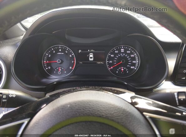 3KPF54AD5NE425944 2022 KIA FORTE Blue Widok tylnych siedzeń