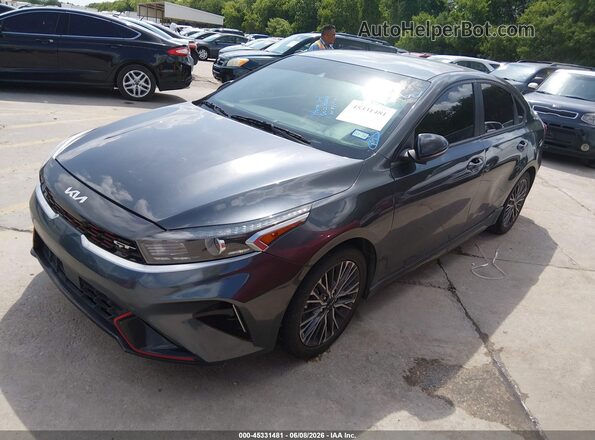 3KPF54AD5NE440587 2022 KIA FORTE Gray 