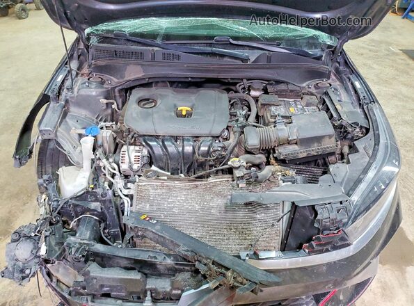 3KPF54AD5PE598270 2023 KIA FORTE Charcoal Rear interior view