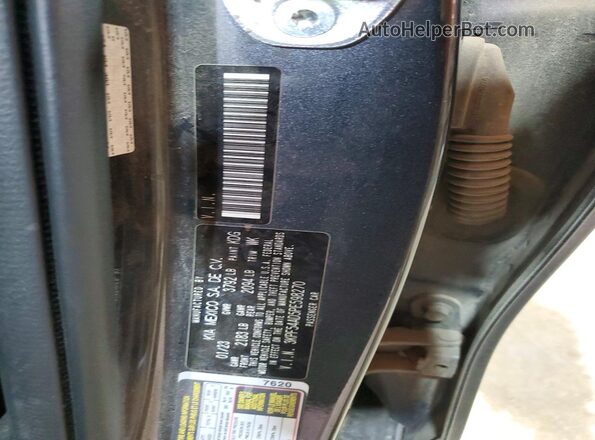 3KPF54AD5PE598270 2023 KIA FORTE Charcoal VIN sticker view