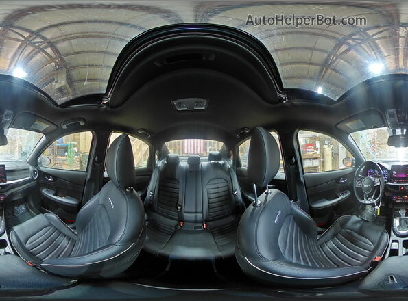 3KPF54AD5PE598270 2023 KIA FORTE Charcoal 360 interior view