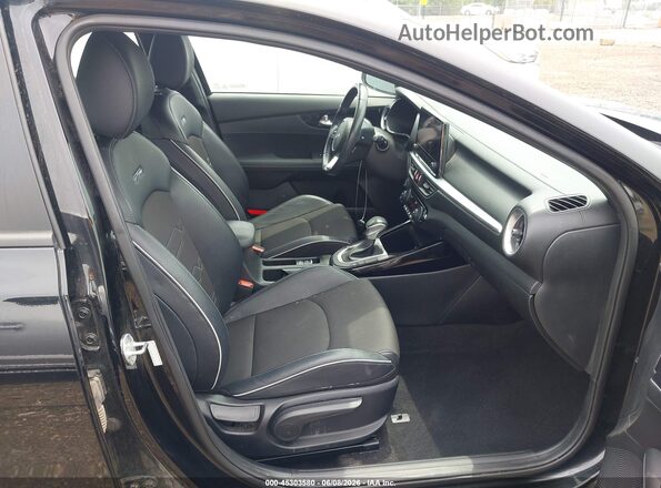 3KPF54AD5RE740247 2024 KIA FORTE Black Вид салону спереду