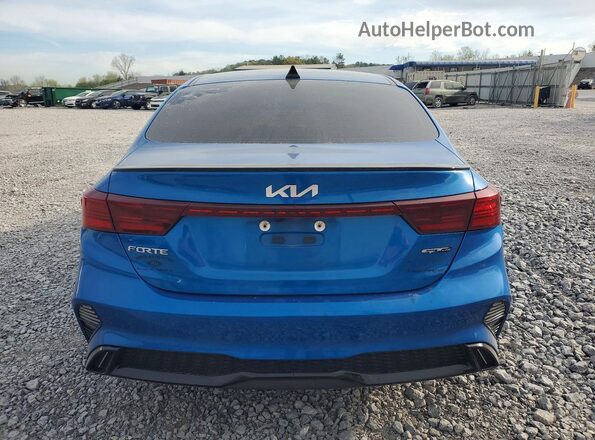3KPF54AD6NE423460 2022 KIA FORTE Синий Вид сзади