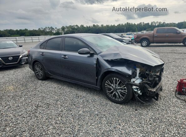 3KPF54AD6NE478927 2022 KIA FORTE Gray 