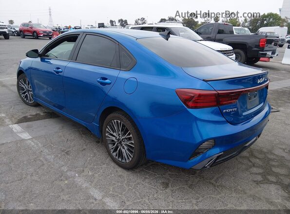 3KPF54AD6PE531600 2023 KIA FORTE Blue უკანა მარცხენა