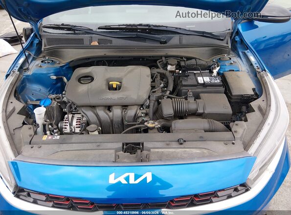 3KPF54AD6PE531600 2023 KIA FORTE Blue უკანა ხედი