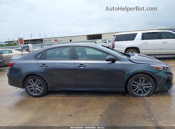 3KPF54AD6PE612600 2023 KIA FORTE Gray უკანა სალონის ხედი