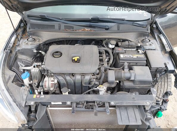 3KPF54AD7KE034662 2019 KIA FORTE Gray Widok z tyłu