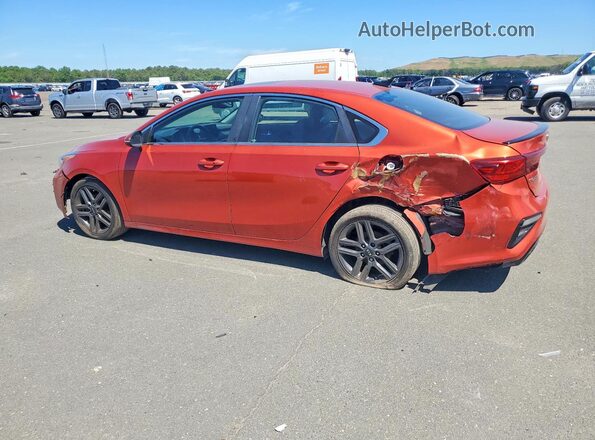 3KPF54AD7KE084865 2019 KIA FORTE Orange Задня ліва чверть