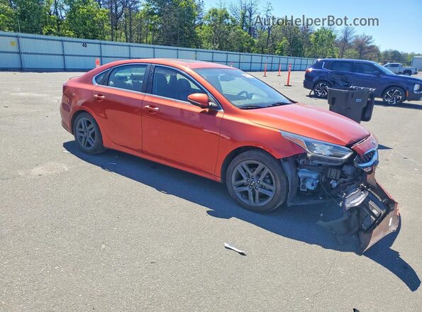 3KPF54AD7KE084865 2019 KIA FORTE Orange Передня права чверть