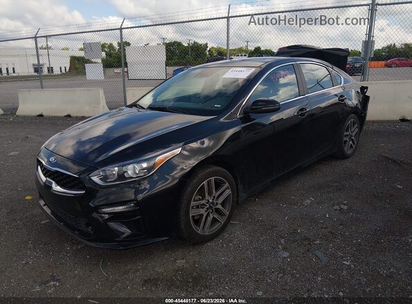 3KPF54AD7ME331031 2021 KIA FORTE Black Przód lewy