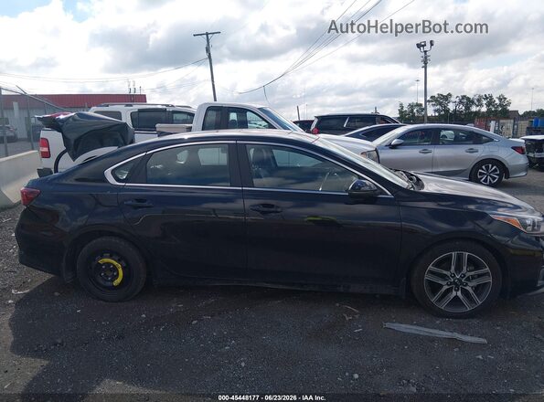3KPF54AD7ME331031 2021 KIA FORTE Black Widok wnętrza z tyłu