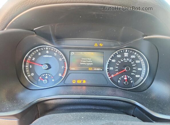 3KPF54AD7RE820861 2024 KIA FORTE White Vista del cuadro de instrumentos