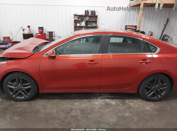 3KPF54AD8KE069064 2019 KIA FORTE Оранжевый Панорамный вид салона 360°