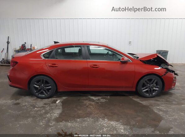 3KPF54AD8KE069064 2019 KIA FORTE Оранжевый Вид задней части салона