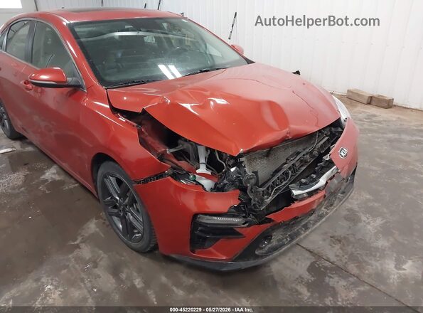 3KPF54AD8KE069064 2019 KIA FORTE Оранжевый Вид спереди