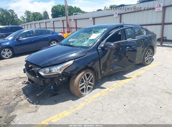 3KPF54AD8ME337694 2021 KIA FORTE Black Front left